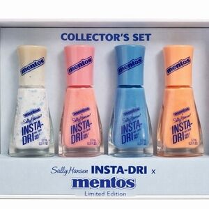 Sally Hansen Insta-Dri x Mentos Nail Polish Set of 4 | Limited Edition